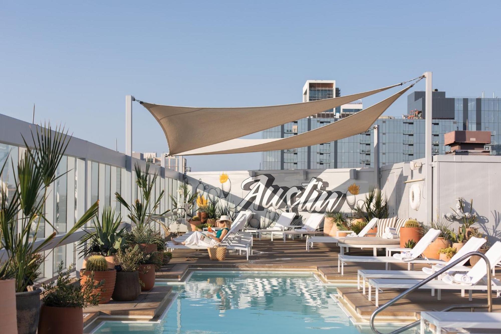 Omni Austin Hotel Downtown Екстериор снимка